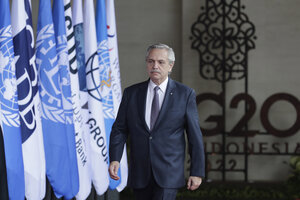 Alberto Fernández, de la descompensación en la Cumbre del G20 al llamado de Cristina Kirchner (Fuente: EFE)