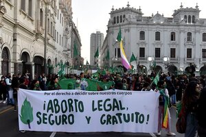 Marcha en Perú por el Día de Acción Global por un Aborto Legal, Seguro y Gratuito (Fuente: Movimiento Manuela Ramos)