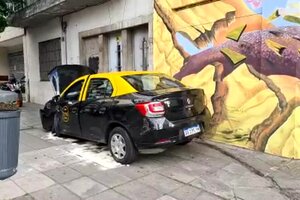 Accidente en Villa Urquiza: así fue el choque entre un taxi y un auto particular