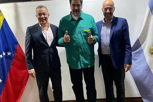 Venezuela: Nicolás Maduro se reunió con el embajador argentino, Oscar Laborde 