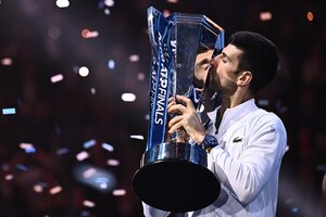 Djokovic venció a Ruud y ganó el Masters de tenis (Fuente: AFP)