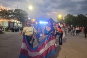 Marcha del orgullo LGBTIQ+ en Las Lajitas 