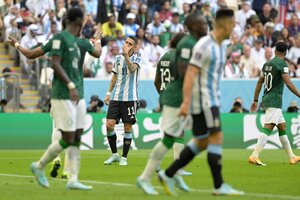 La Selección Argentina perdió el largo invicto en el momento menos pensado (Fuente: AFP)