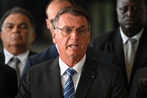 A trravés de su partido, Bolsonaro pidió la anulación de sus comicios. (Fuente: AFP)