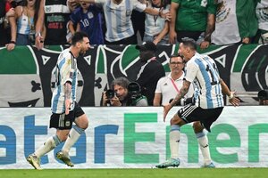 ¡Se despertó Argentina! Las claves del 2-0 a México en Qatar 2022 (Fuente: AFP)