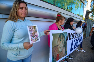 Familiares del nene asesinado exigieron la sanción de la Ley Lucio  (Fuente: Télam)