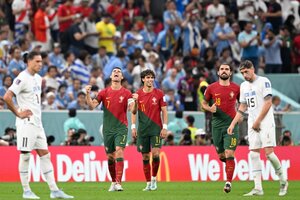 Mundial de Qatar: Portugal complicó seriamente a Uruguay (Fuente: AFP)