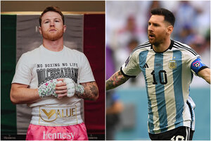 Twitter eliminó el posteo de Canelo contra Messi