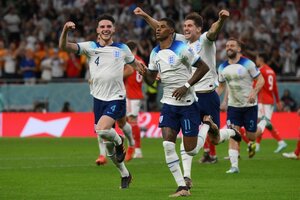 Mundial de Qatar 2022: Inglaterra goleó a Gales y se quedó con el Grupo B (Fuente: AFP)