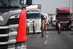 Chile: empresarios ayudan a Gabriel Boric a poner fin al paro de camioneros (Fuente: AFP)