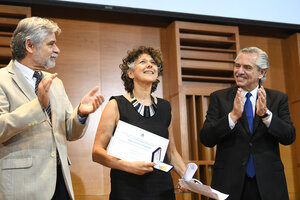 La viróloga Andrea Gamarnik fue reconocida como "investigadora de la Nación"