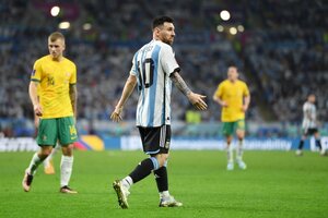 Lionel Messi, un gol y un segundo tiempo para el recuerdo (Fuente: AFP)