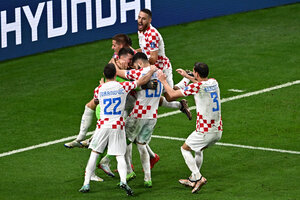 Mundial 2022: Croacia elimina  a Japón en penales y pasa a cuartos de final (Fuente: AFP)
