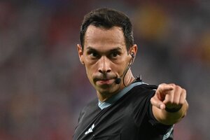 El árbitro Facundo Tello controlará el duelo Marruecos-Portugal (Fuente: AFP)