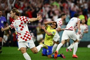 El gol de Croacia que puso el 1 a 1 ante Brasil    (Fuente: AFP)