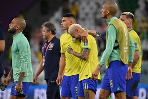 Brasil afuera del Mundial: cómo reflejaron los medios brasileños la derrota ante Croacia (Fuente: AFP)