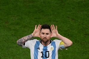 El Topo Gigio de Lionel Messi: para la historia (Fuente: AFP)