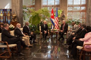 Cuba: Miguel Díaz-Canel recibió a una delegación de congresistas de EE.UU.