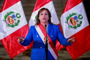 Crisis política en Perú: la nueva presidenta presentó un proyecto para adelantar las elecciones (Fuente: AFP)