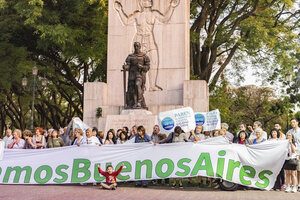 Protestas contra las políticas urbanísticas del gobierno porteño (Fuente: Verónica Bellomo)