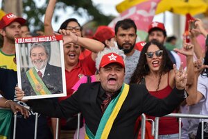 Las lágrimas de Lula (Fuente: AFP)
