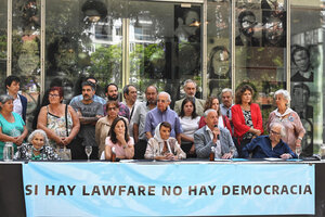 Organismos de derechos humanos alertaron que "el Lawfare pone en peligro nuestra democracia" (Fuente: Télam)