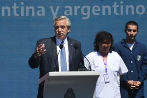 Alberto Fernández hizo un balance de sus tres años de gestión y llamó a la unidad del Frente de Todos de cara a 2023 (Fuente: Télam)