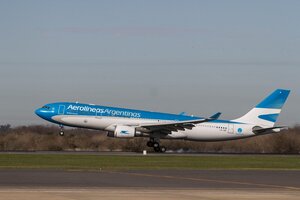 Efecto finalistas: Aerolíneas Argentinas agotó en media hora el vuelo a Doha (Fuente: Bernardino Avila)