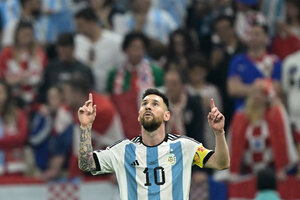 Adidas se quedó sin camisetas con la 10 de Lionel Messi, a horas de la final del Mundial 