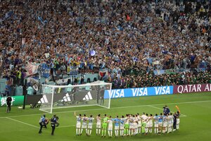 Se transmitirá por los canales de aire una versión del Himno cantada por la selección argentina