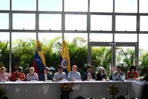 Diálogo de paz en Colombia: el ELN anunció un cese al fuego para las fiestas (Fuente: AFP)