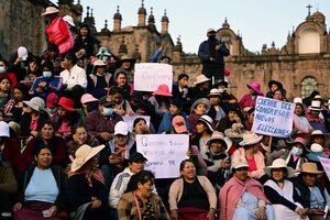 Crisis política y social en Perú: qué pasó en los últimos días (Fuente: AFP)