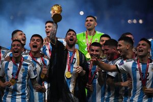 Ranking FIFA: Argentina quedó segunda tras el Mundial (Fuente: AFP)