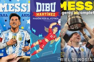 Furor por Messi y el "Dibu" Martínez: así son los libros para niños que se dispararon en ventas para Navidad 2022