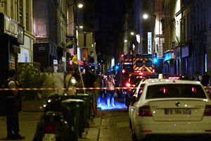 Tiroteo en el centro de París: un hombre abrió fuego y mató a tres personas