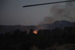 Cuatro provincias mantienen focos activos de incendios forestales