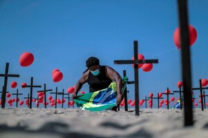 Más de 40 mil niños quedaron huérfanos en Brasil por la pandemia de covid-19 (Fuente: EFE)