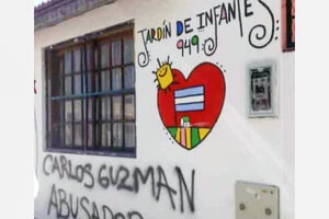 Protestas y pintadas en un jardín de infantes tras denunciar por abuso a un empleado (Fuente: NA)