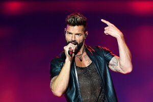 Vuelve Ricky Martin en modo sinfónico (Fuente: AFP)