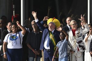 Lula da Silva asumió en Brasil: quiénes le dieron la banda presidencial