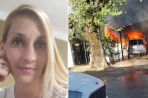Brutal femicidio en Esteban Echeverría: la mujer murió quemada dentro de la casa 