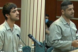 Irán: ejecutan en la horca a dos personas por el supuesto asesinato de un agente de seguridad