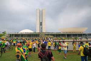Intento de golpe en Brasil: identifican a los responsables del traslado de los bolsonaristas (Fuente: AFP)