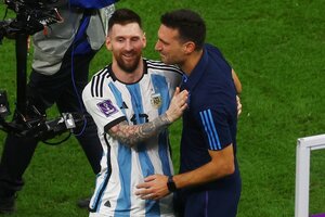 Lionel Scaloni: "Creo que Messi puede jugar el próximo Mundial" (Fuente: NA)