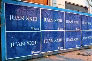 ¿Quién vota por Juan XXIII? El misterio de los afiches en Mar del Plata