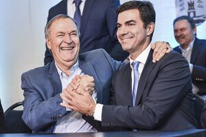 Juan Schiaretti y Juan Manuel Urtubey anunciaron un acuerdo electoral para ir por la Presidencia.