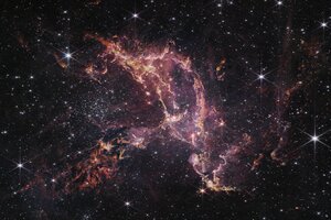 El telescopio James Webb descubrió polvo estelar en una región cercana a la Vía Láctea