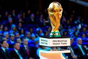 El nombre de Argentina será grabado en la Copa del Mundo (Fuente: AFP)