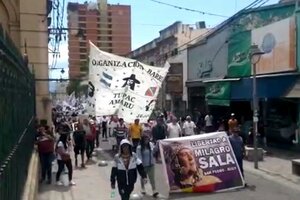 Masiva movilización en Jujuy para exigir el indulto a Milagro Sala 