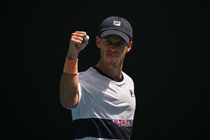 Alegría para Schwartzman y show de Djokovic en el Abierto de Australia (Fuente: AFP)